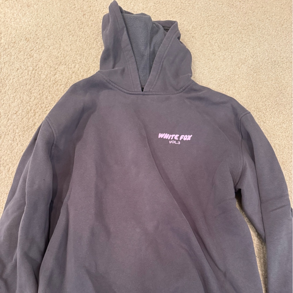 White Fox Boutique Gray Hoodie